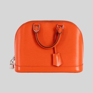 SOLD Louis Vuitton Orange Epi Alma GM